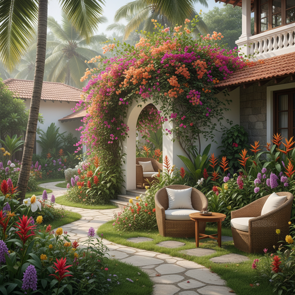 Lush Gardens and Outdoor Sanctuaries
